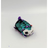 Mini peluche Tsum Tsum chouette hibou bleu violet moonlight TY