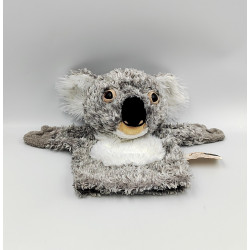 Doudou marionnette koala gris MINKPLUSH