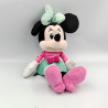 Peluche Minnie rose bleu vert DISNEY NICOTOY