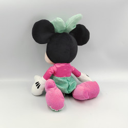 Peluche Minnie rose bleu vert DISNEY NICOTOY
