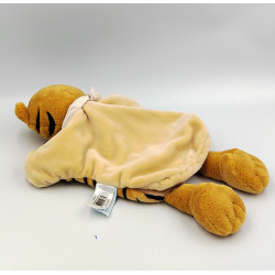 Doudou marionnette tigre marron beige noir Savane BABY NAT