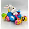 Doudou peluche lapin Bug Bunny avec avion en toile BABY LOONEY TUNES