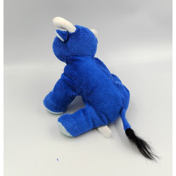 Doudou peluche taureau bleu ALDO CRUZ