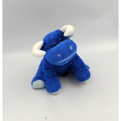 Doudou peluche taureau bleu ALDO CRUZ