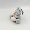 Mini Doudou poupée pyjama bleu coussin CHICCO