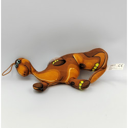 Peluche dinosaure marron Pluchon Forest