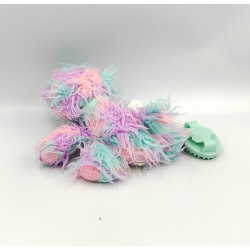 Peluche chien rose bleu violet SCRUFF A LUVS WORLDS APART