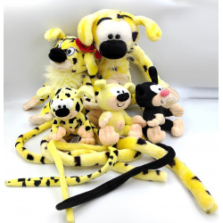 Lot de peluche famille MARSUPILAMI NOUNOURS