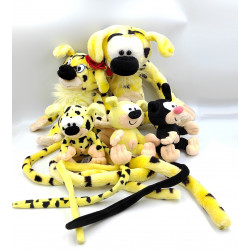 Lot de peluche famille MARSUPILAMI NOUNOURS