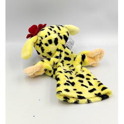 Peluche marionnette Maman MARSUPILAMI avec fleur rouge NOUNOURS