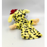 Peluche marionnette Maman MARSUPILAMI avec fleur rouge NOUNOURS