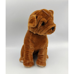 Peluche chien marron ELUZ