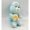 Ancienne Peluche Bisounours bleu Grostaquin étoile filante CARE BEARS