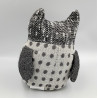 Peluche bloc porte hibou chouette MOMENTO DECO