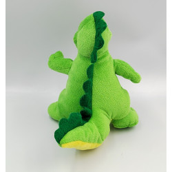 Doudou peluche dinosaure dragon vert FIZZY