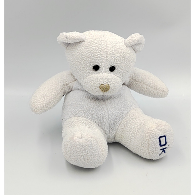 Doudou ours blanc OBAIBI OKAIDI