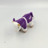 Petite peluche vache violet mauve MILKA