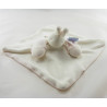 Doudou plat lapin blanc rose MOULIN ROTY