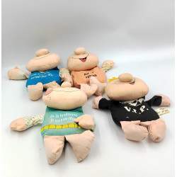 Lot de peluches WILBUR AND FRIENDS