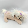 Ancienne Peluche chien beige Puppy Surprise HASBRO