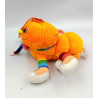 Peluche mille pattes orange Legggggs Année 80