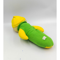 Ancien Doudou Luciole phosphorescent Toto vert jaune AJENA