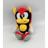 Peluche sonic noir rouge HEDGEHOG SEGA