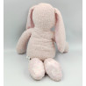 Doudou peluche lapin rose étoiles CASA