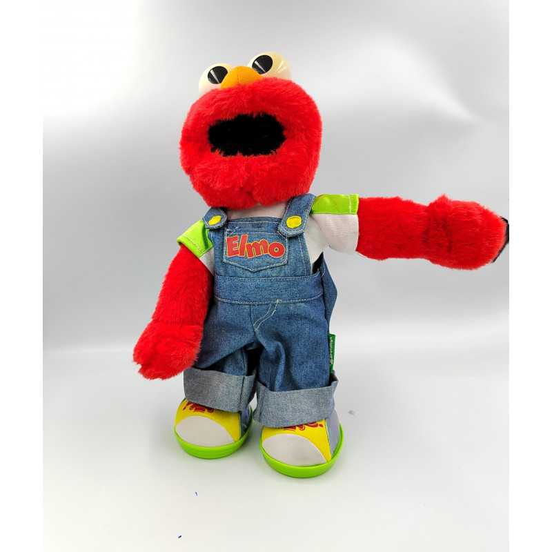 Peluche intéractive Elmo Farceur rue sésame MATTEL 2000