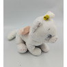 Doudou chat Marie blanc rose pailleté Les Aristochats Disney NICOTOY