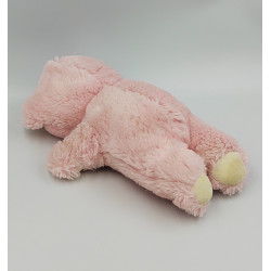 DOUDOU PELUCHE OURS ROSE BOULGOM