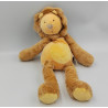 Doudou lion jaune orange les Zazous MOULIN ROTY