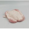 Doudou Plat carré ours endormi rose K KALOO