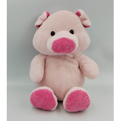 Doudou peluche cochon rose SWEETY TOYS
