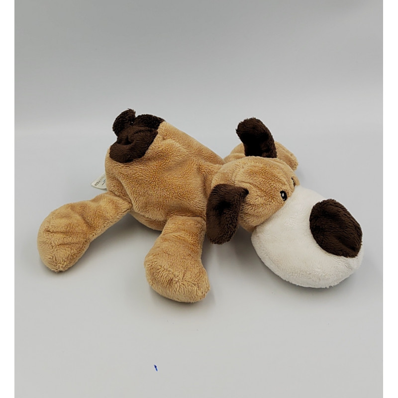 Doudou chien beige marron blanc H&M
