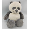 Grand Doudou panda gris noir blanc Louis et Scott NOUKIE'S