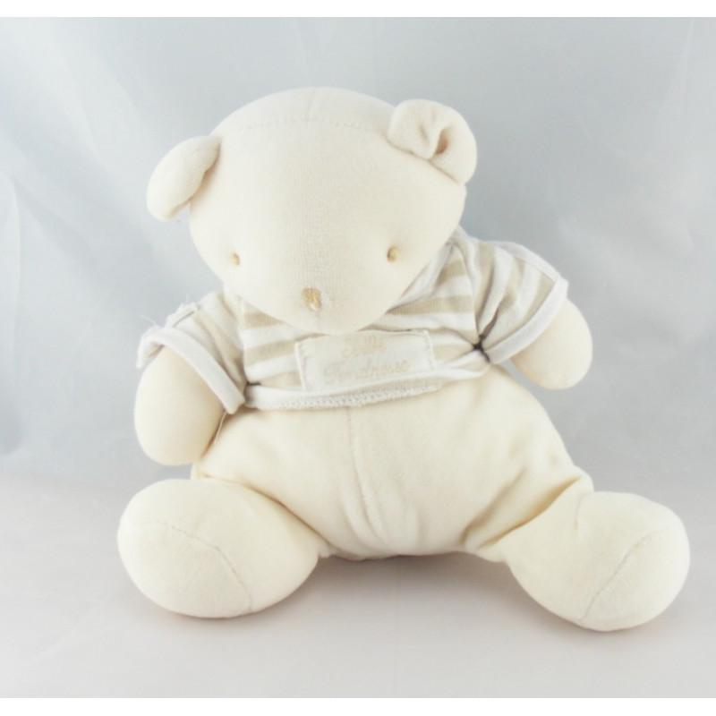 Doudou ours beige Bébé tendresse NOUNOURS