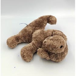 Doudou chien marron NOUNOURS