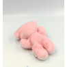 Ancienne peluche ours blanc rose PASTEL