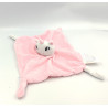 Doudou plat licorne rose blanche NANJING