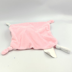 Doudou plat licorne rose blanche NANJING