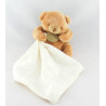Doudou Ours beige avec mouchoir Baby Nat