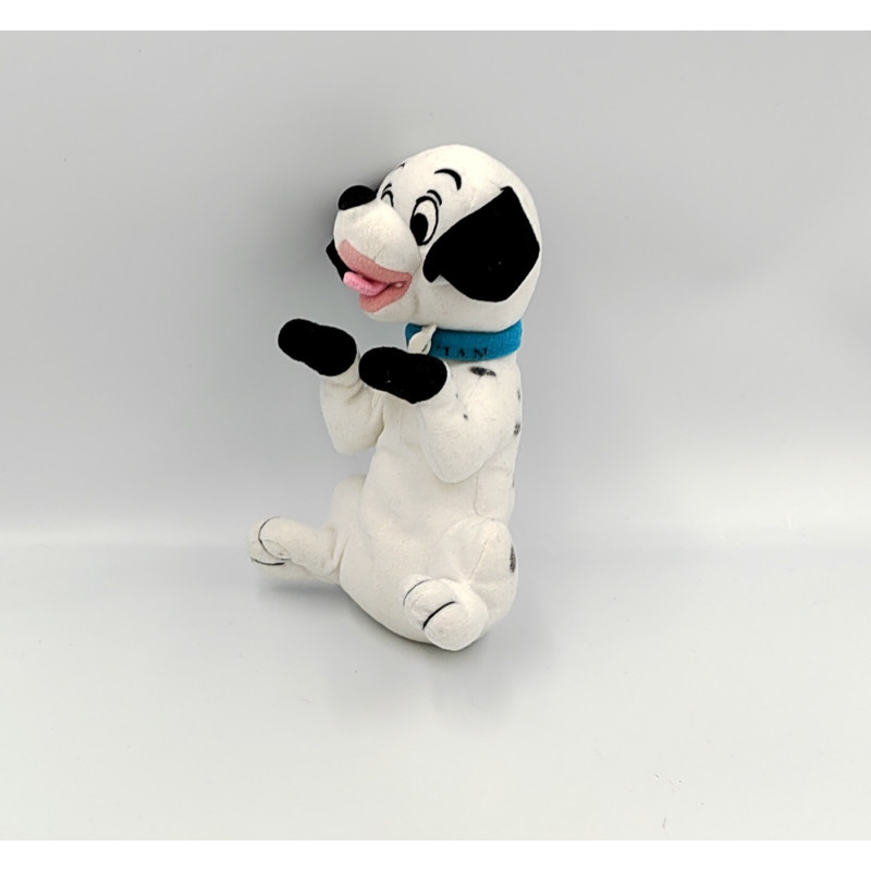 Doudou chien dalmatien collier bleu DISNEY