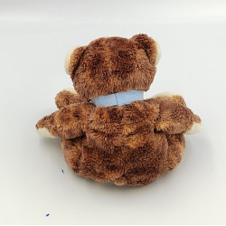 Doudou peluche ours marron cravate Dad TY PAPPA