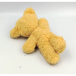 Ancienne peluche doudou ours beige jaune
