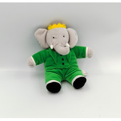 Peluche Babar l'éléphant 23 cm