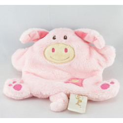 Doudou semi plat chien bleu BABY NAT