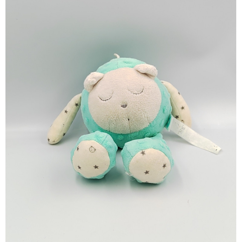 Doudou MyHummy My Hummy blanc vert