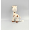 Petit doudou sophie la girafe beige marron VULLI