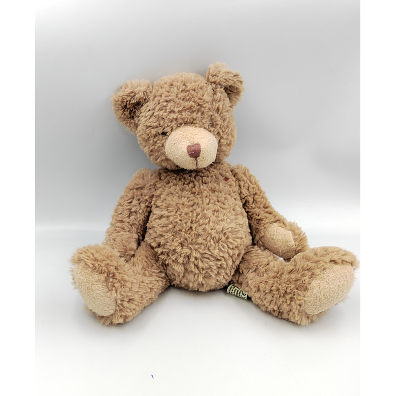 Doudou ours beige marron CA CREDIT AGRICOLE